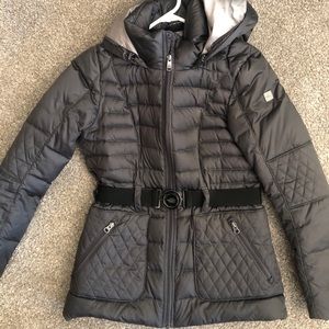 NORTH FACE WINTER COAT W HOOD!